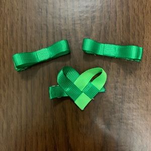 HANDMADE, NEW BABY/TODDLER/GIRL BOW HAIR CLIPS